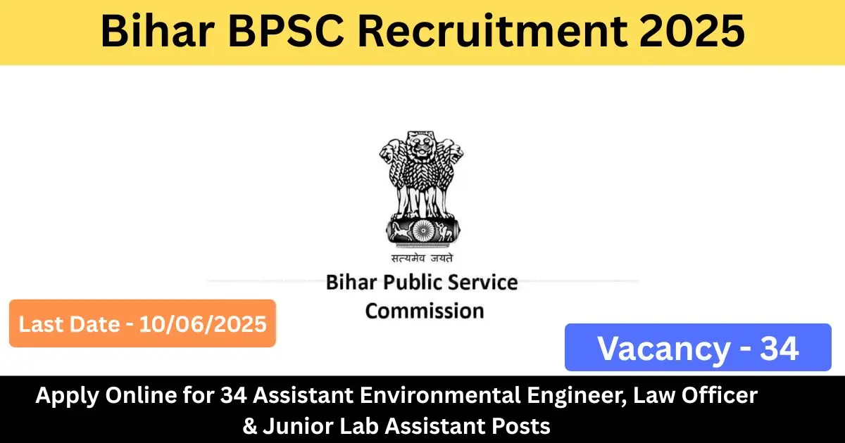 Bihar BPSC Recruitment 2025
