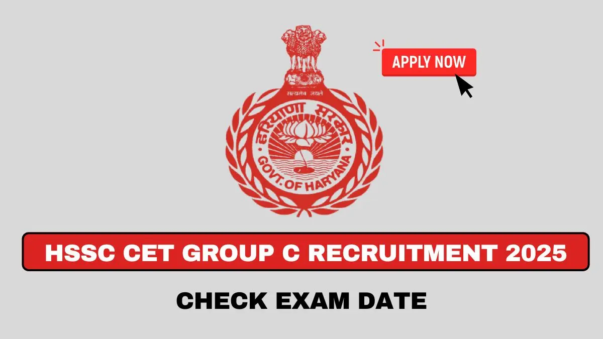 HSSC CET Group C Recruitment 2025