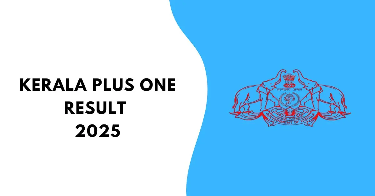 Kerala Plus One Result 2025