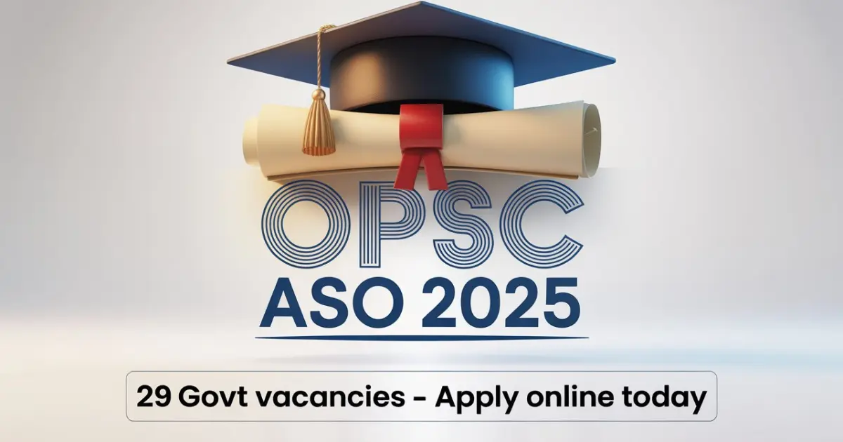 OPSC ASO Recruitment 2025